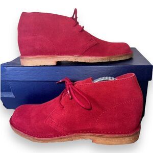 Brooks Brother Red Suede Chukka Boots 59072026‎ Men's 8